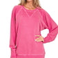 Regular French Terry Pullover With Pockets