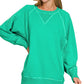 Regular French Terry Pullover With Pockets