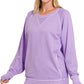 Regular French Terry Pullover With Pockets