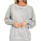 Regular French Terry Pullover With Pockets