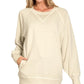Regular French Terry Pullover With Pockets