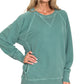 Regular French Terry Pullover With Pockets