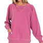 Regular French Terry Pullover With Pockets