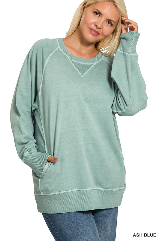 Plus French Terry Pullover