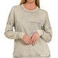 French Terry Pocket Pullover