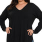 Black Soft Long Sleeve Top