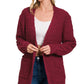 Soft Popcorn Sweater Cardigan
