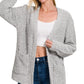 Soft Popcorn Sweater Cardigan