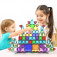100pc Nano Magnetic Building Tiles Construction Travel Set