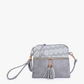 Tara Double Zip Crossbody Bag/Wristlet for Women