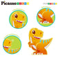 PicassoTiles 8pc Dinosaur Magnetic Action Figures