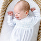 Jacob Smocked Footie - Light Blue