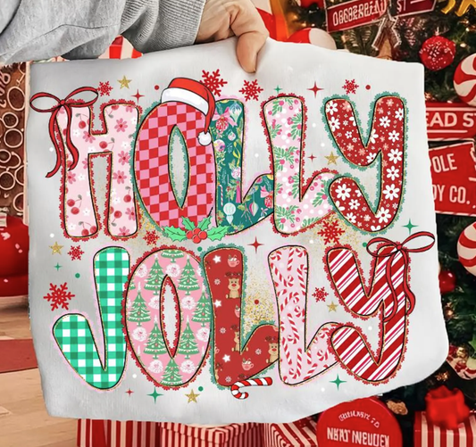Holly Jolly Christmas Graphic Tee