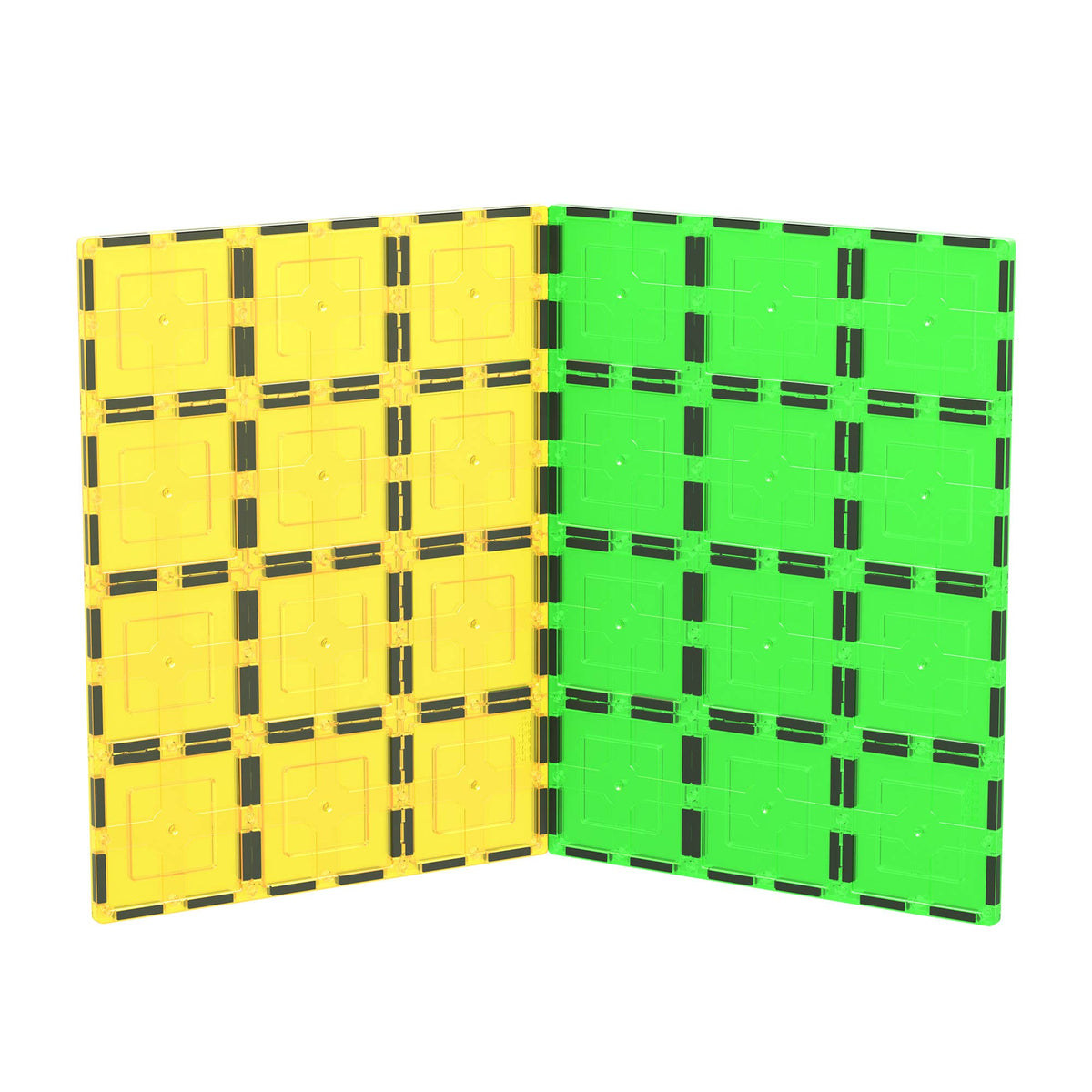 PicassoTiles 2 Piece Large Magnetic Stabilizer Tile Set