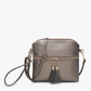 Tara Double Zip Crossbody Bag/Wristlet for Women