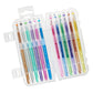 Gel Pen Set 12pc Metallic/Glitter
