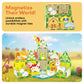 PicassoTiles 8pc Farm Animal Magnetic Action Figures