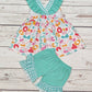 Mama's Girl Appliqué Cheetah Print Set