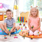 PicassoTiles 16pc Magnetic Tile Characters