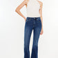 Dark High Rise Bootcut Jeans