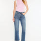 High Rise True Straight Jeans