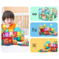 PicassoTiles 8pc Metro City Magnetic Action Figures