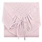 Pointelle Knit Ruffle Blanket