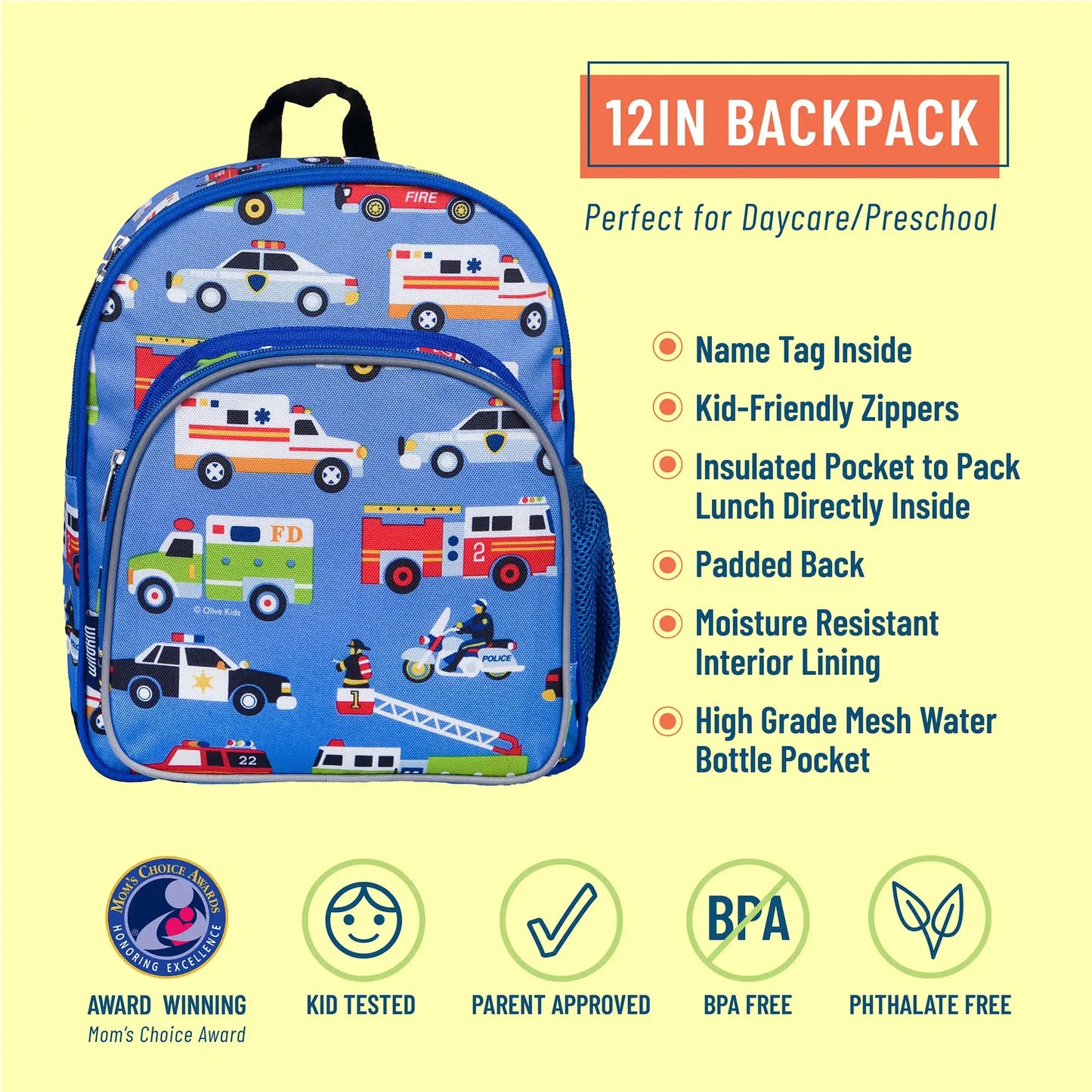 Heroes Backpack - 12 Inch