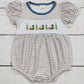 Baby Girl Duck Appliqué Onesie
