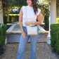Brielle Bucket Bag Shimmer Champagne