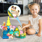 PicassoTiles 8pc Farm Animal Magnetic Action Figures