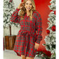 Festive Flannel Dress