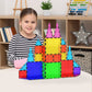 PicassoTiles 4pc Large Square Magnet Tiles Expansion Pack