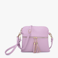 Tara Double Zip Crossbody Bag/Wristlet for Women