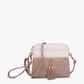 Tara Double Zip Crossbody Bag/Wristlet for Women