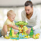 PicassoTiles 26pc Safari Theme Magnetic Tile Building Set