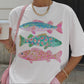 Colorful Trout Tee