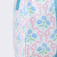 Women Bow Print Canvas Travel Bag