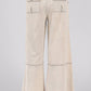 MINERAL WASHED TERRY KNIT PANTS