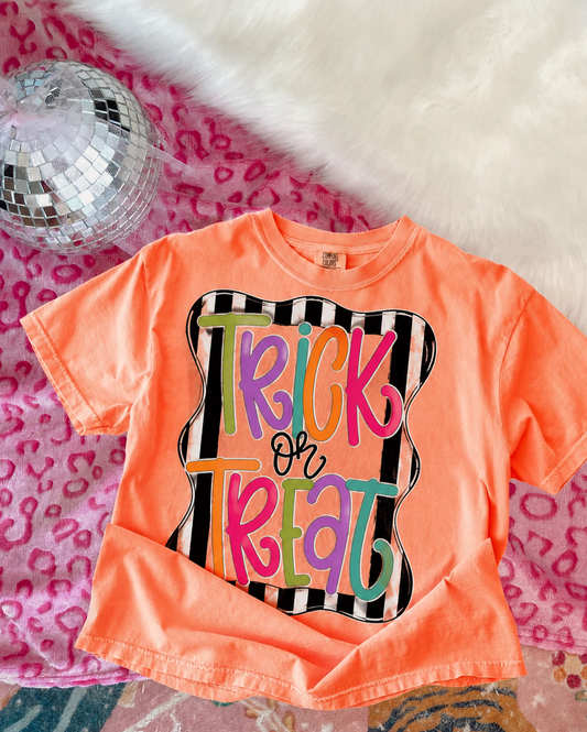Trick Or Treat Halloween Graphic Tee