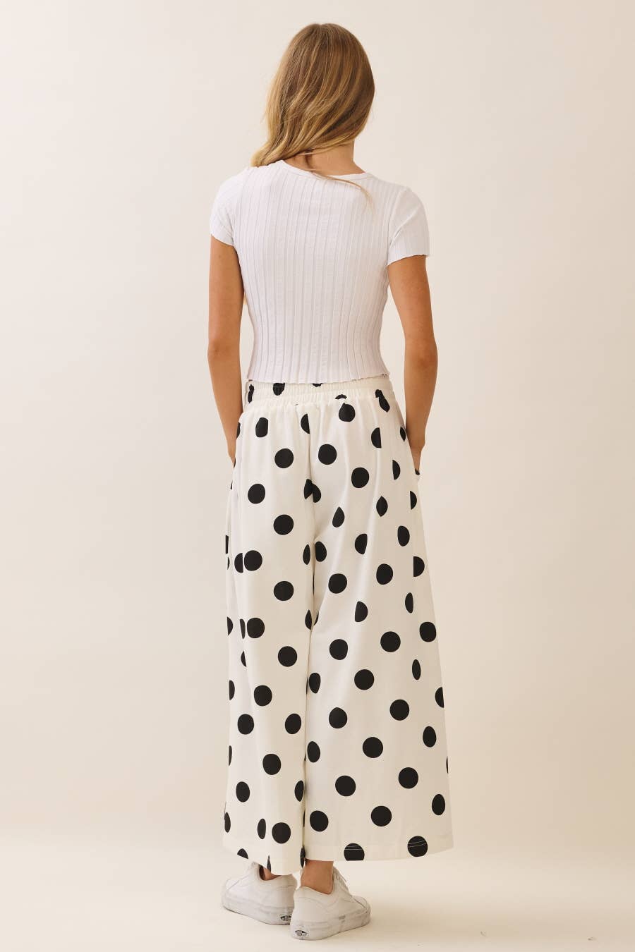 Polka Dot Pull-on Pants