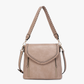 Lorelei Double Zip Whipstitch Trim Crossbody
