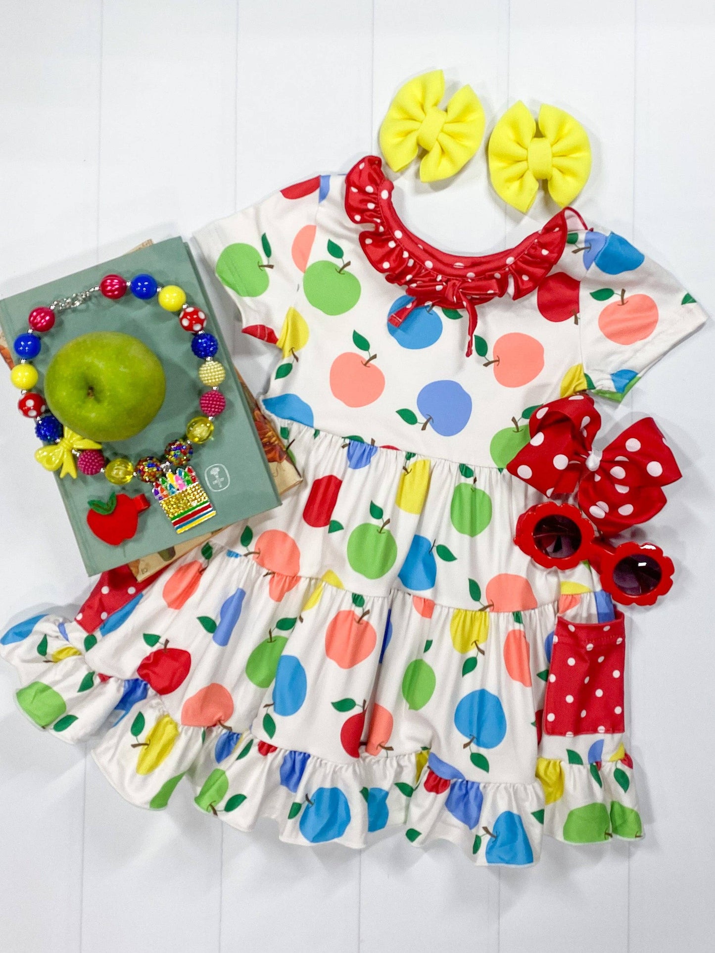 Colorful Apples Dress