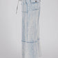 MINERAL WASHED TERRY KNIT PANTS