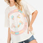 BOHO PATCHWORK SMILEY TEE