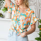 MULTI COLOR FLORAL TOP