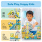 PicassoTiles 45pc Construction Magnetic Tile Building Set