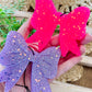 Glitter Bow Car Freshie 