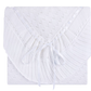 Pointelle Knit Ruffle Blanket