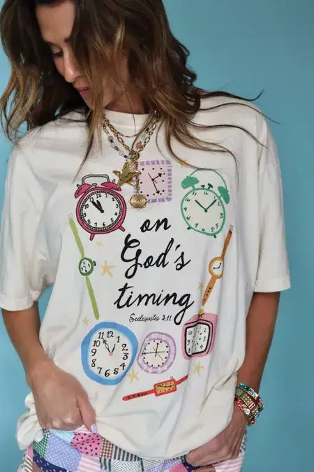 On Gods Timing Tee